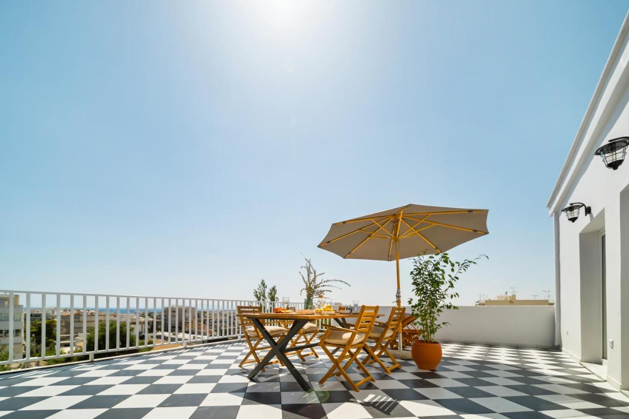 Luxurious Apartment With Big Sea View Terrace - Central Location Athens Luaran gambar